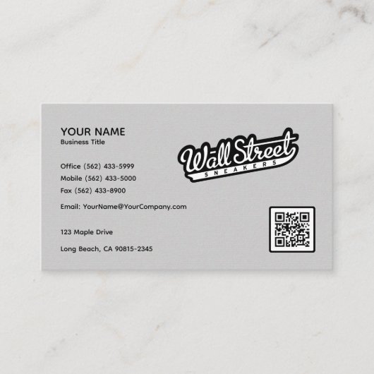 Rustic Kraft Paper Visitekaartje Achtergrond (Voorkant)