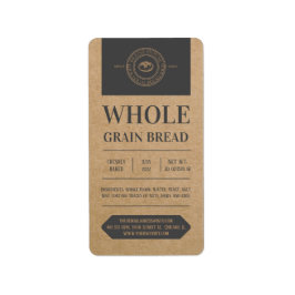 Rustic Kraft Product Labels, Stickers