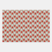 Rustic Kraft Rood Wit & Blauw Amerikaanse Vlag Ste Inpakpapier Vel (Voorkant 3)