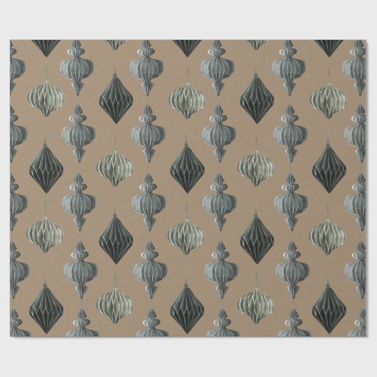 Rustic Kraft  Scandinavische papieren siervoorwerp Cadeaupapier (Vlak)