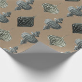 Rustic Kraft  Scandinavische papieren siervoorwerp Cadeaupapier (Hoek)