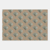 Rustic Kraft  Scandinavische papieren siervoorwerp Inpakpapier Vel (Voorkant 3)