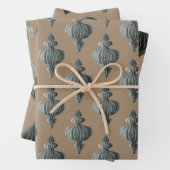 Rustic Kraft  Scandinavische papieren siervoorwerp Inpakpapier Vel (In situ)