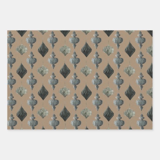 Rustic Kraft Scandinavische papieren siervoorwerp Inpakpapier Vel (Voorkant 3)