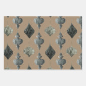 Rustic Kraft Scandinavische papieren siervoorwerp Inpakpapier Vel (Voorkant)