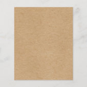 Rustic Kraft Simple Stylish Boho (Voorkant)