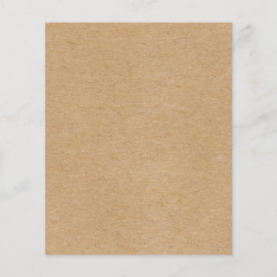 Rustic Kraft Simple Stylish Boho