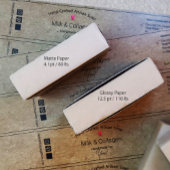 Rustic Kraft Soap Bands Labels 🧼 (Blad van 5)