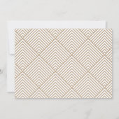 Rustic Kraft sparen de datum collage Save The Date (Achterkant)