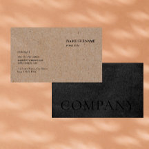 Rustic Kraft-Textured Paper Minimalist Generic