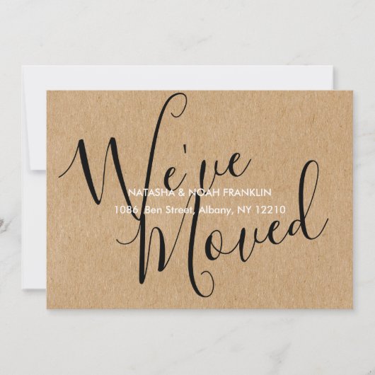 Rustic Kraft We zijn verhuisd naar nieuw adres (Voorkant)