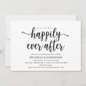 Rustic Kraft Wedding Rehearsal Dinner Invites Kaart (Voorkant)