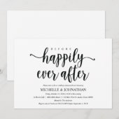 Rustic Kraft Wedding Rehearsal Dinner Invites Kaart (Voorkant / Achterkant)