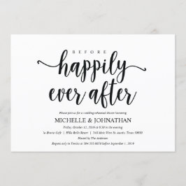 Rustic Kraft Wedding Rehearsal Dinner Invites Kaart