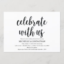 Rustic Kraft Wedding Rehearsal Dinner Invites