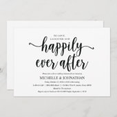 Rustic Kraft Wedding Repetitie Diner Uitnodigt 2 Kaart (Voorkant / Achterkant)