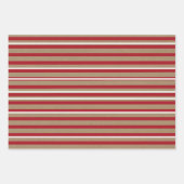 Rustic Kraft Winter Kerstboom en Snow Wrappi Inpakpapier Vel (Voorkant 2)