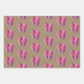 Rustic Kraft Winter Tuque Sokken & Mitts Inpakpapier Vel (Voorkant 2)