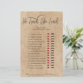 Rustic Kraft zei dat ze Vrijgezellenfeest spel zei (Staand voorkant)