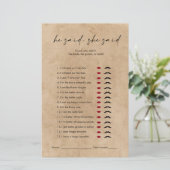 Rustic Kraft zei dat ze Vrijgezellenfeest spel zei (Staand voorkant)