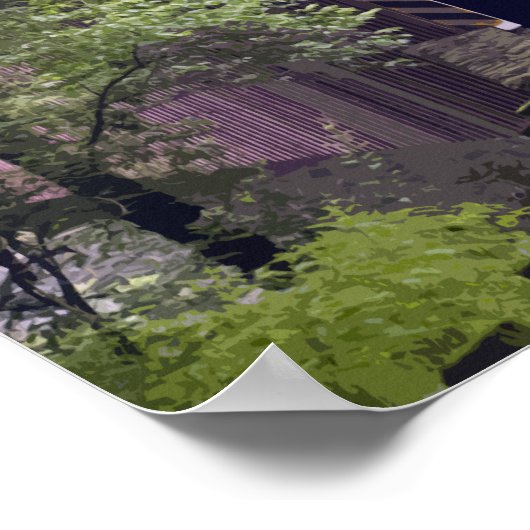 Rustic Kurtz Mill Covered Bridge Lancaster PA Poster (Hoek)