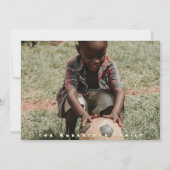 Rustic Kwanzaa-kaarsenkaart Kaart (Achterkant)