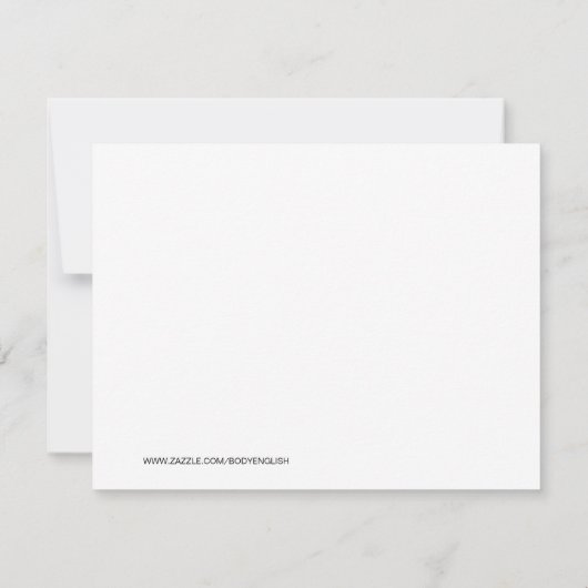 Rustic laat het avontuur beginnen met de zwangersc aankondiging (Achterkant)