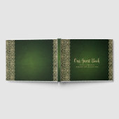 Rustic Lace Aangepaste Merk EVENT Aandenken Persoo Gastenboek (Volledig)