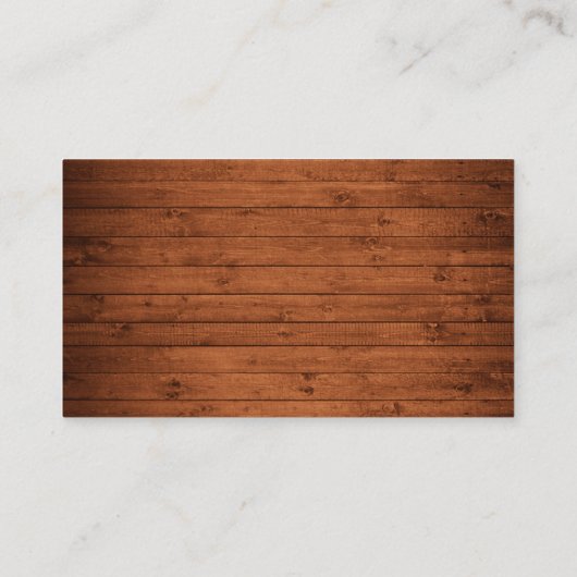 Rustic Lace Calligraphy Wedding Registry Kaart (Achterkant)