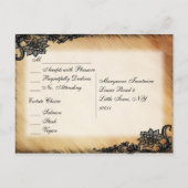Rustic Lace Menu RSVP RL101 (Achterkant)