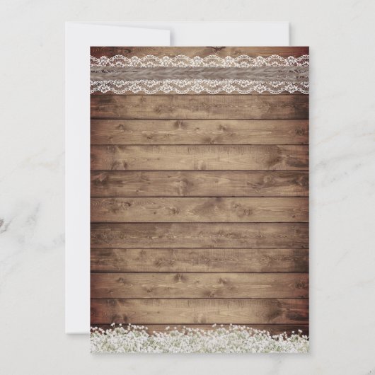 Rustic Lace & Twine Country Sunflower Weduwen Kaart