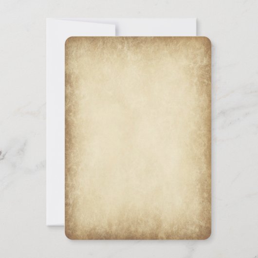  Rustic Lace Twine Wedding Invitations Kaart (Achterkant)