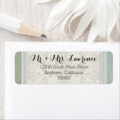 Rustic Lace w Aged  Linen country legance Etiket (Insitu)