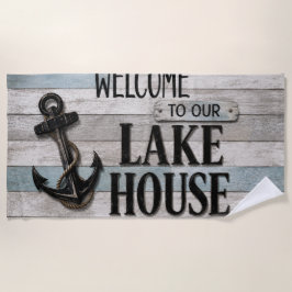 Rustic Lake House Anchor Nautical Coastal  Strandlaken