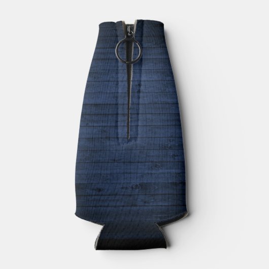 Rustic Lake House Boat Oars Trees Blue Wood Print Flesjeskoeler (Achterkant)