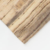 Rustic Lake House Custom Family Name Fleece Deken (Hoek)