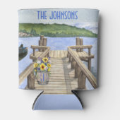 Rustic Lake House Gewaardeerde familie Blikjeskoeler (Voorkant)