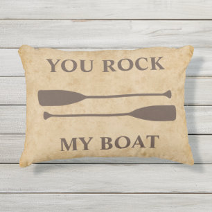 Rustic Lake House Home Decor Buitenkussen