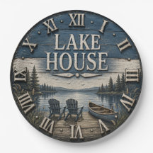 Rustic Lake House Vintage Cabin Canoe Lake