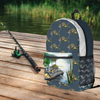 Rustic Lake Vissen | Monogram