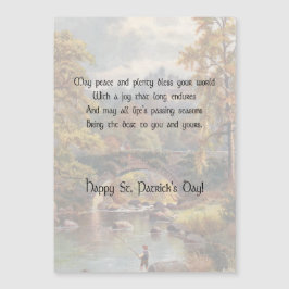 Rustic Landscape St. Patrick's Day Irish Blessing