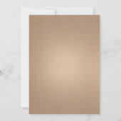  Rustic Lantern Cardstock Wedding Save The Date (Achterkant)