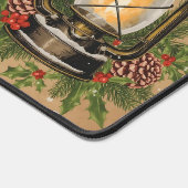 Rustic lantern Christmas holly pine festive winter Bureaumat (Hoek)