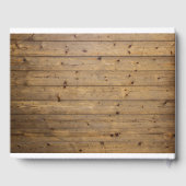 Rustic Lantern Lights Guestbook Gastenboek (Achterkant)