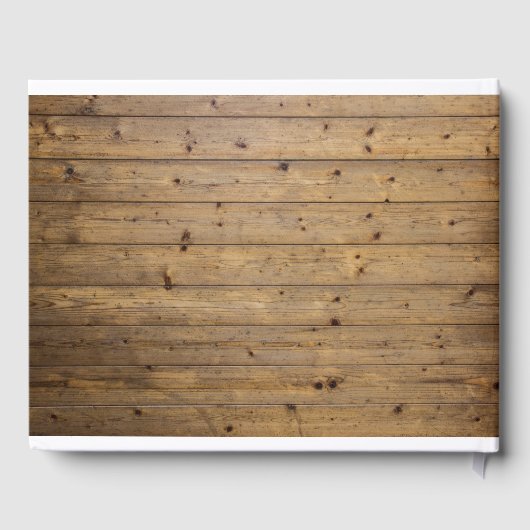 Rustic Lantern Lights Guestbook Gastenboek (Achterkant)