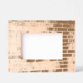 Rustic Laser gegraveerd Afbeelding Lijst baksteenp