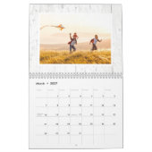Rustic Laurel Wreath Farmhouse Family Foto 2023 Kalender (Mar 2027)