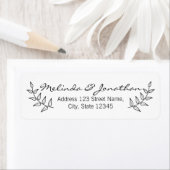 Rustic Laurels Wedding Etiket (Insitu)