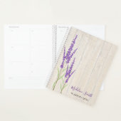 Rustic Lavender Botanisch | Gepersonaliseerde plan Planner (Display)