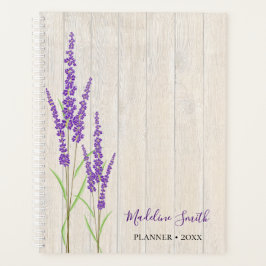Rustic Lavender Botanisch | Gepersonaliseerde plan Planner